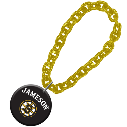 Acrylic Gold Chain with Team Medallion